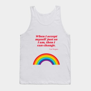 When I Accept Myself Tank Top